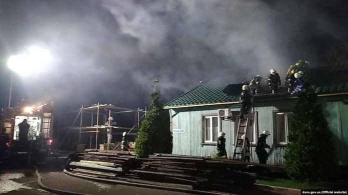 В Одесі горів чоловічий монастир В Одесі горів чоловічий монастир