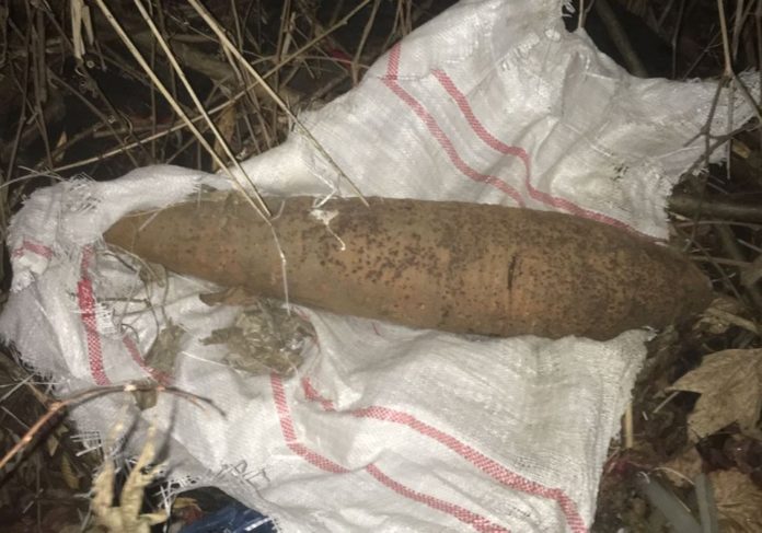 У Львові поруч з житловими будинками виявили мінометну міну часів Другої світової У Львові поруч з житловими будинками виявили мінометну міну часів Другої світової