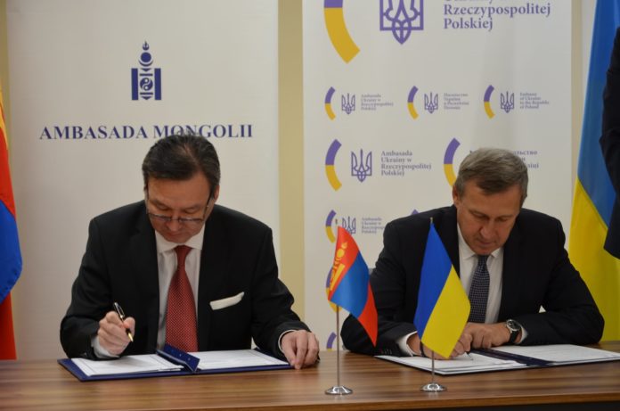 Україна та Монголія підписали угоду про безвіз Україна та Монголія підписали угоду про безвіз