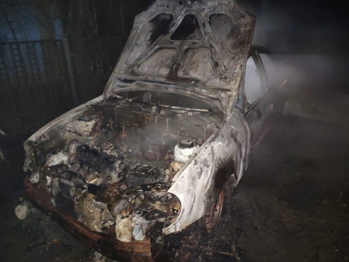 За минулу добу на Львівщині згоріли три автомобілі За минулу добу на Львівщині згоріли три автомобілі