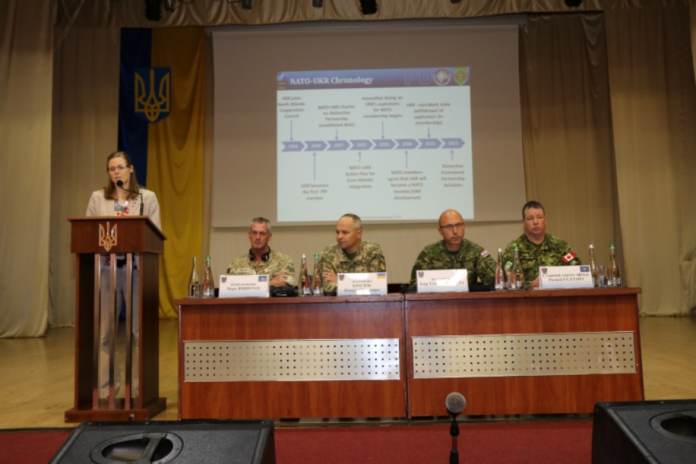 Нацакадемію сухопутних військ відвідали представники Північноатлантичного альянсу Нацакадемію сухопутних військ відвідали представники Північноатлантичного альянсу