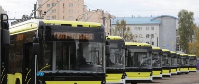 Нові тролейбуси «Електрон» виїдуть на лінію орієнтовно 15 грудня Нові тролейбуси «Електрон» виїдуть на лінію орієнтовно 15 грудня