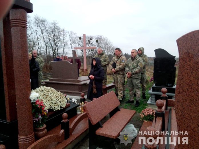 На Львівщині вшанували пам’ять загиблого бійця На Львівщині вшанували пам’ять загиблого бійця