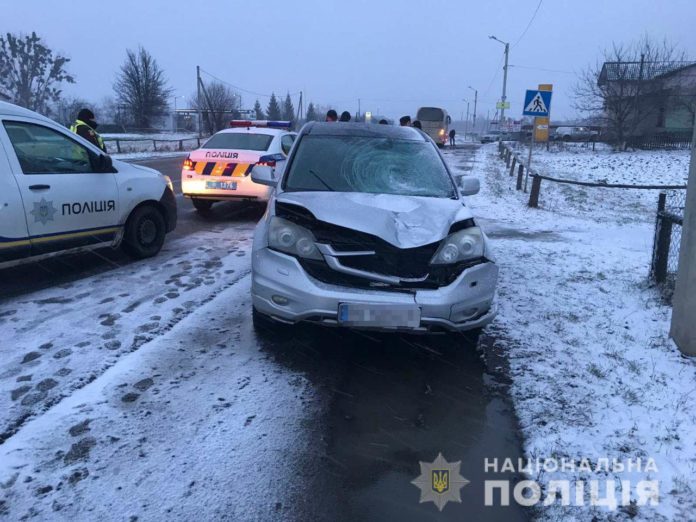 На Львівщині під колесами авто загинув пішохід На Львівщині під колесами авто загинув пішохід