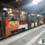 На пл. Двірцевій почав курсувати громадський транспорт - 3 трамвайних маршрути і 13 автобусних - 3