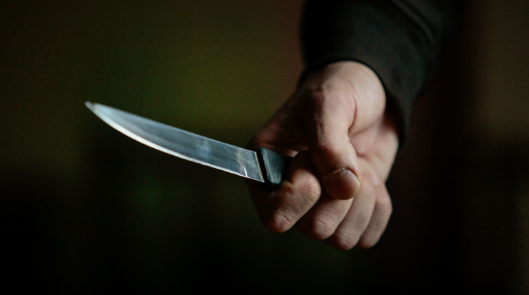 У Львові невідомий з ножем заліз у квартиру дівчини (відео)