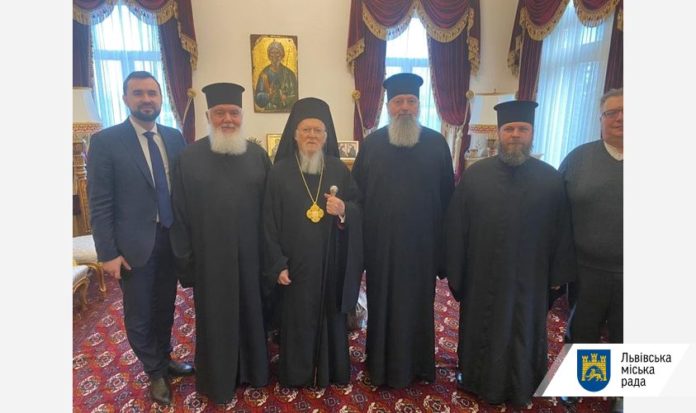 Вселенського Патріарха Варфоломія запросили відвідати Львів Вселенського Патріарха Варфоломія запросили відвідати Львів