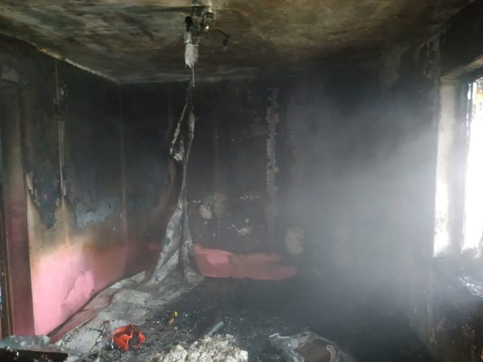 В Дрогобичі горів житловий будинок В Дрогобичі горів житловий будинок