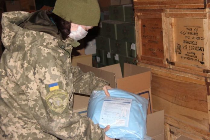 Об’єднані сили отримали партію медичних засобів Об’єднані сили отримали партію медичних засобів