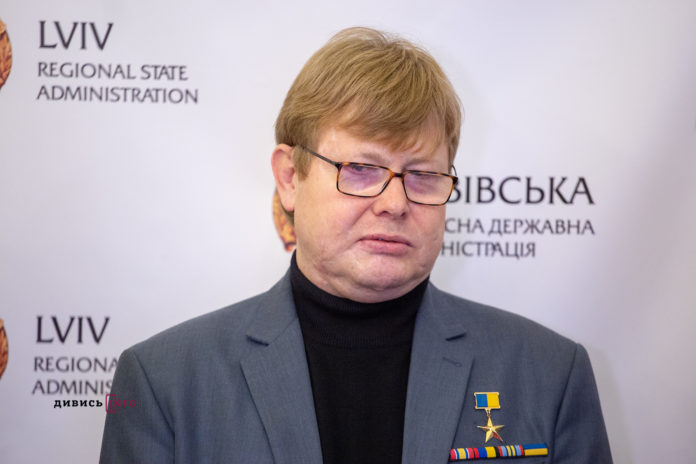 Герой України Володимир Жемчугов презентував у Львові проєкт «Бранці Кремля» (фото) Герой України Володимир Жемчугов презентував у Львові проєкт «Бранці Кремля» (фото)