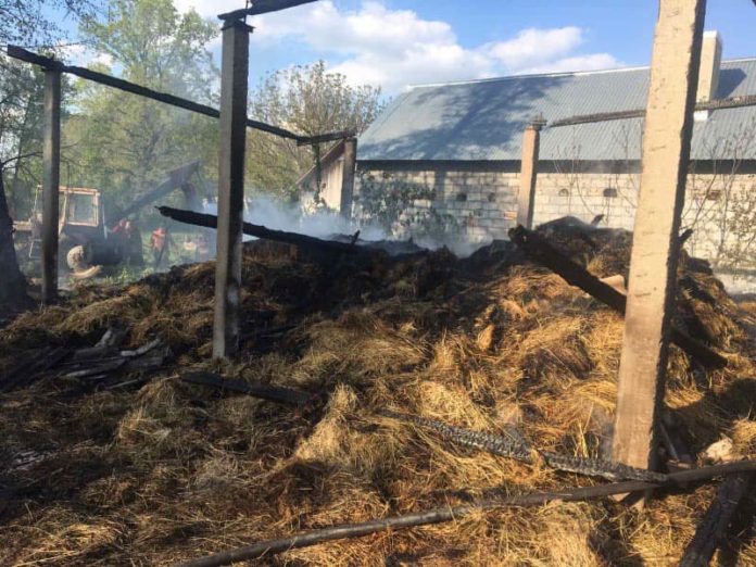 На Львівщині вогнеборці ліквідували пожежу в господарській будівлі На Львівщині вогнеборці ліквідували пожежу в господарській будівлі