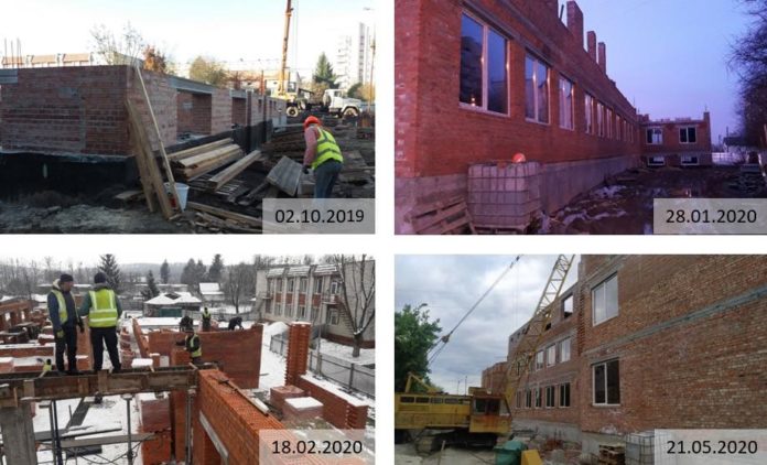 Будівництво корпусу для ліцею «Провесінь»: що вже встигли зробити Будівництво корпусу для ліцею «Провесінь»: що вже встигли зробити