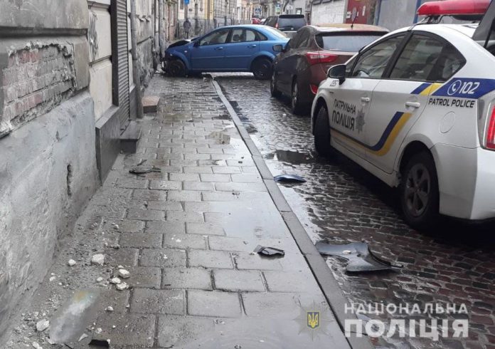 У центрі Львова сталась ДТП У центрі Львова сталась ДТП