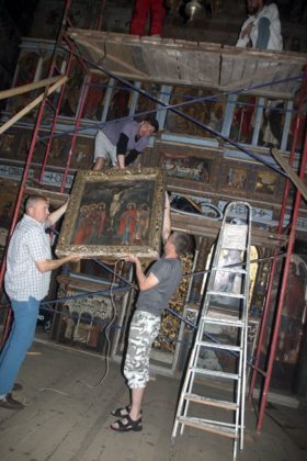 Дрогобицький іконастас реставруватимуть у Києві (фото)