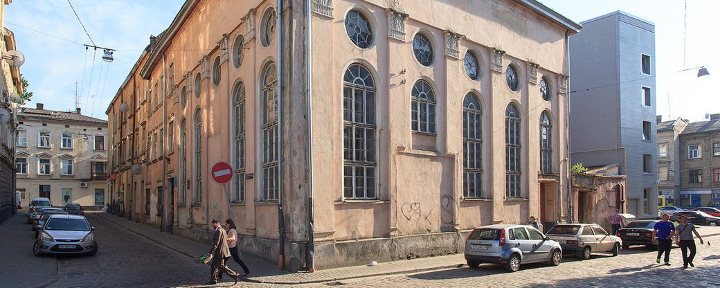 Як у Львові відновлюють синагогу Якуба Глянцера (фото)