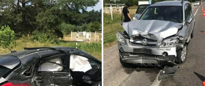 Внаслідок ДТП на Львівщині постраждали 5 осіб Внаслідок ДТП на Львівщині постраждали 5 осіб