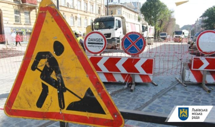 З понеділка буде перекрито рух транспорту на вул. М. Балабана З понеділка буде перекрито рух транспорту на вул. М. Балабана
