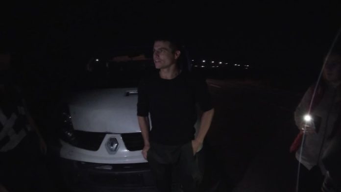У Пустомитах п’яний водій перекинув авто (фото, відео) У Пустомитах п’яний водій перекинув авто (фото, відео)