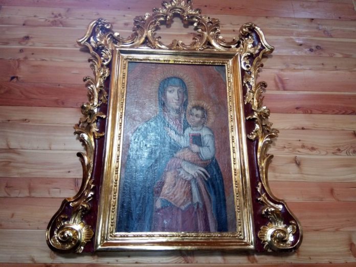 Унікальна ікона зі Жулина «ховалася» під п’ятьма шарами фарби Унікальна ікона зі Жулина «ховалася» під п’ятьма шарами фарби