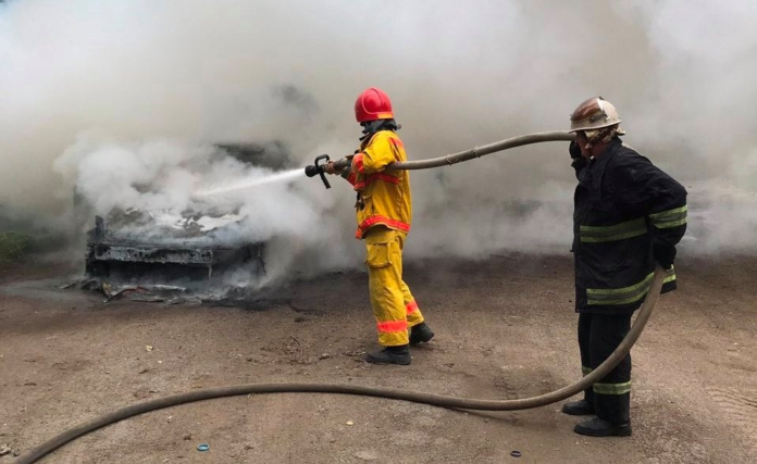 На Львівщині згоріли два автомобілі На Львівщині згоріли два автомобілі