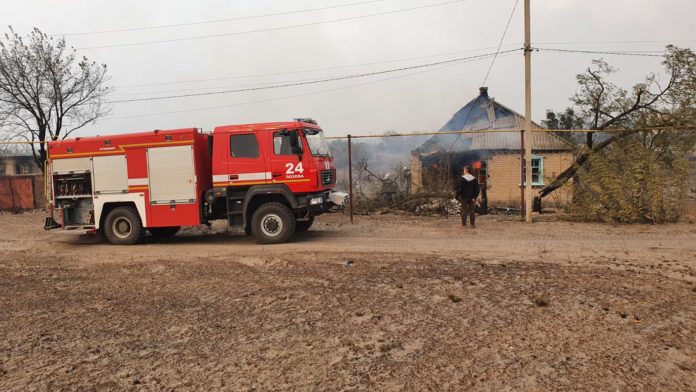 На Луганщині згоріло 11 гектарів землі На Луганщині згоріло 11 гектарів землі