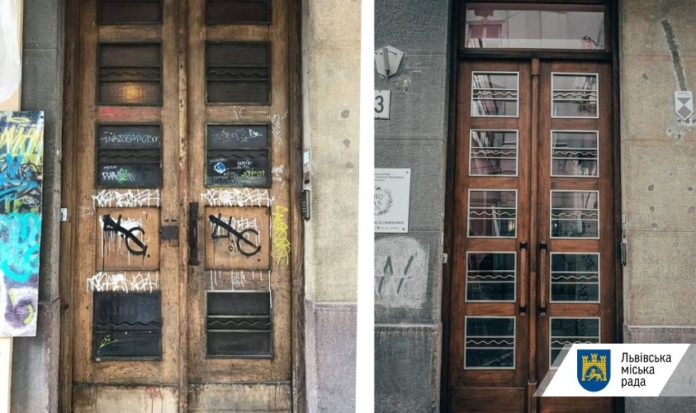 У центрі Львова відновили одну з найвищих брам середмістя У центрі Львова відновили одну з найвищих брам середмістя
