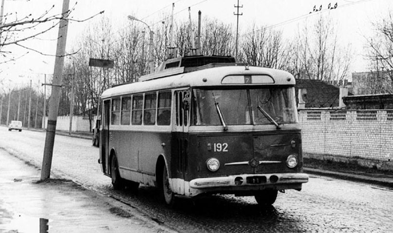 тролейбус чеський