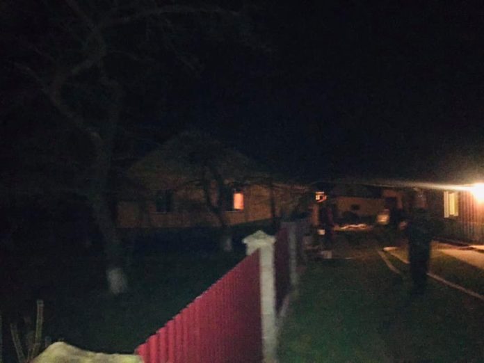 На Яворівщині горів будинок На Яворівщині горів будинок
