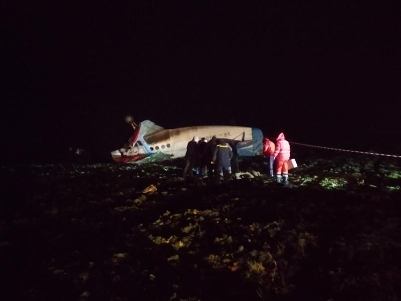 На Тернопільщині впав легкомоторний літак