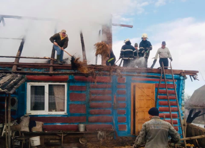 На Львівщині в житловому будинку сталася пожежа На Львівщині в житловому будинку сталася пожежа