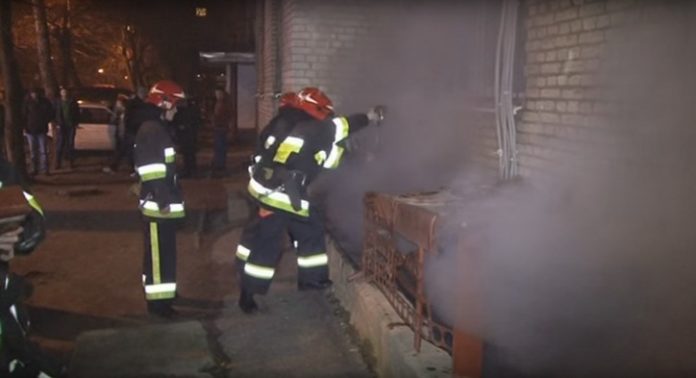 На Львівщині горіло підвальне приміщення На Львівщині горіло підвальне приміщення