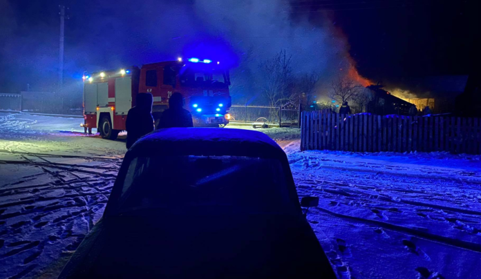 На Радехівщині вщент згорів житловий будинок На Радехівщині вщент згорів житловий будинок