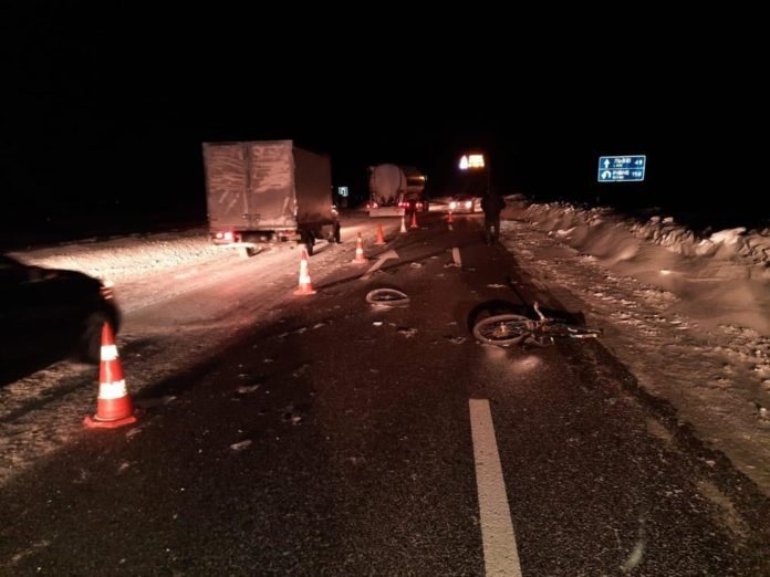 На Львівщині в нічній ДТП загинув велосипедист На Львівщині в нічній ДТП загинув велосипедист