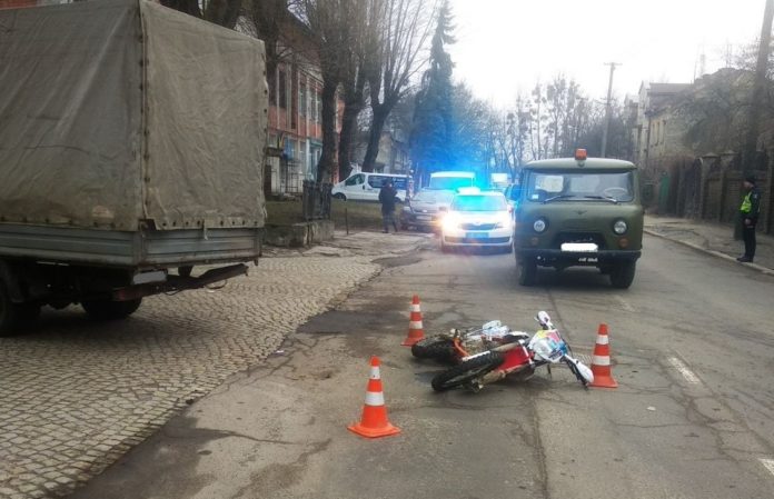 Унаслідок ДТП у Львові травмувався 51-річний мотоцикліст Унаслідок ДТП у Львові травмувався 51-річний мотоцикліст