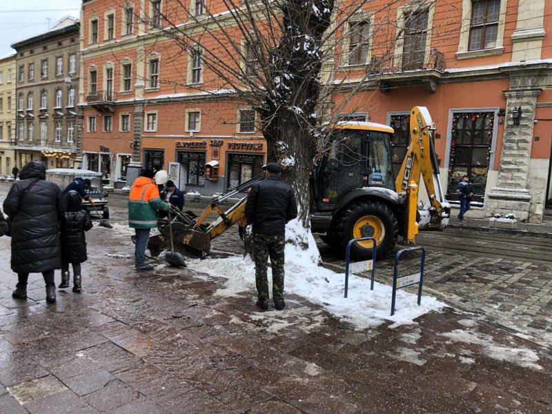 У Львові рахують збитки від снігопадів