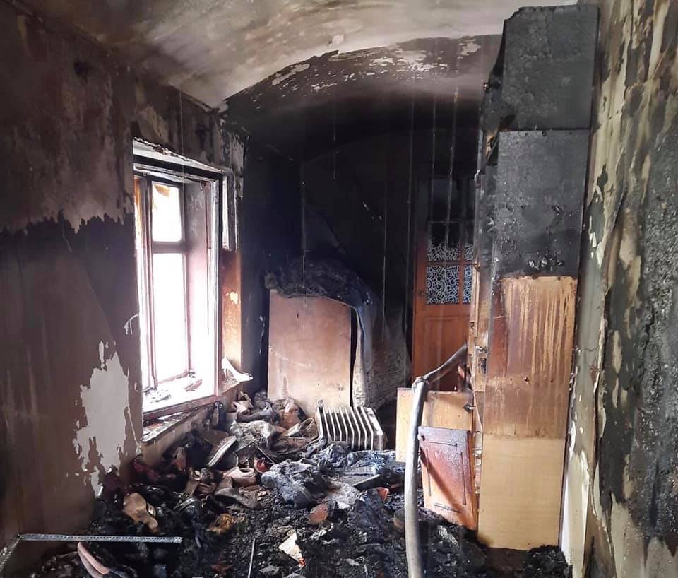 Неподалік Львова виникла пожежа у житловому будинку