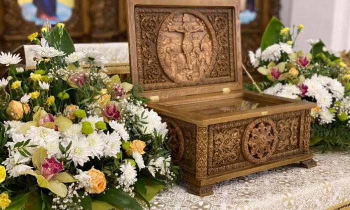 У Львові до почитання виставили мощі святих мучениць Віри, Надії та Любові У Львові до почитання виставили мощі святих мучениць Віри, Надії та Любові