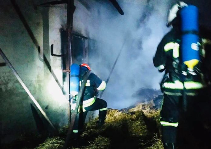 На Львівщині сталась пожежа в господарській будівлі На Львівщині сталась пожежа в господарській будівлі