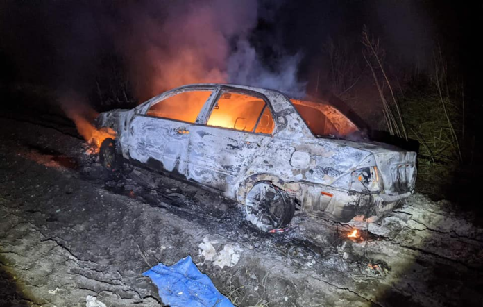На Львівщині за добу згоріли дві іномарки На Львівщині за добу згоріли дві іномарки