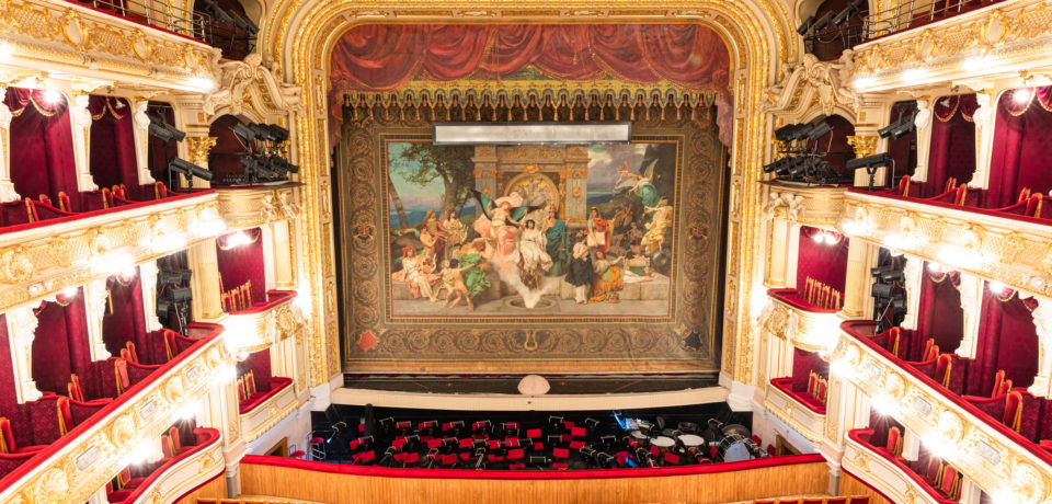 Lviv opera house interior