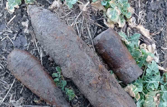 На Львівщині рятувальники вилучили 4 ВНП часів ІІ Світової війни На Львівщині рятувальники вилучили 4 ВНП часів ІІ Світової війни