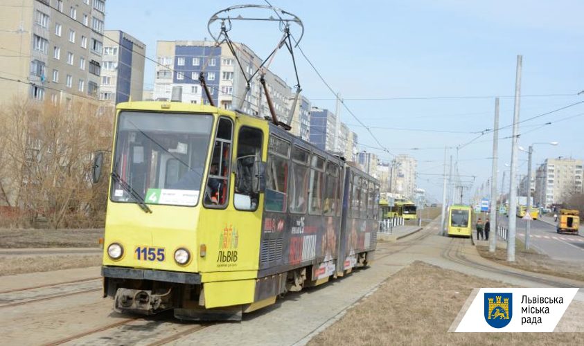 Тимчасово трамваї №3 їдуть по маршруту Соборна – Коновальця