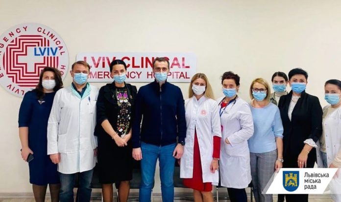 У лікарні швидкої допомоги Львова з візитом побував міністр охорони здоров’я