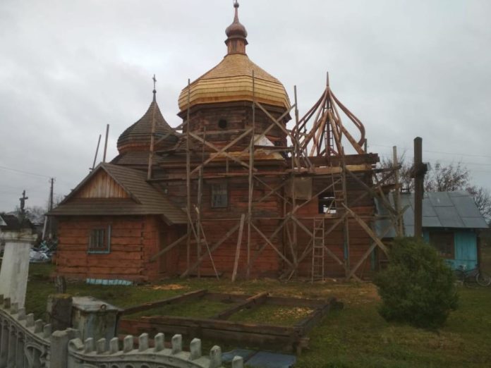 Коли відреставрують дерев’яну церкву XVlll століття у Заболотцях