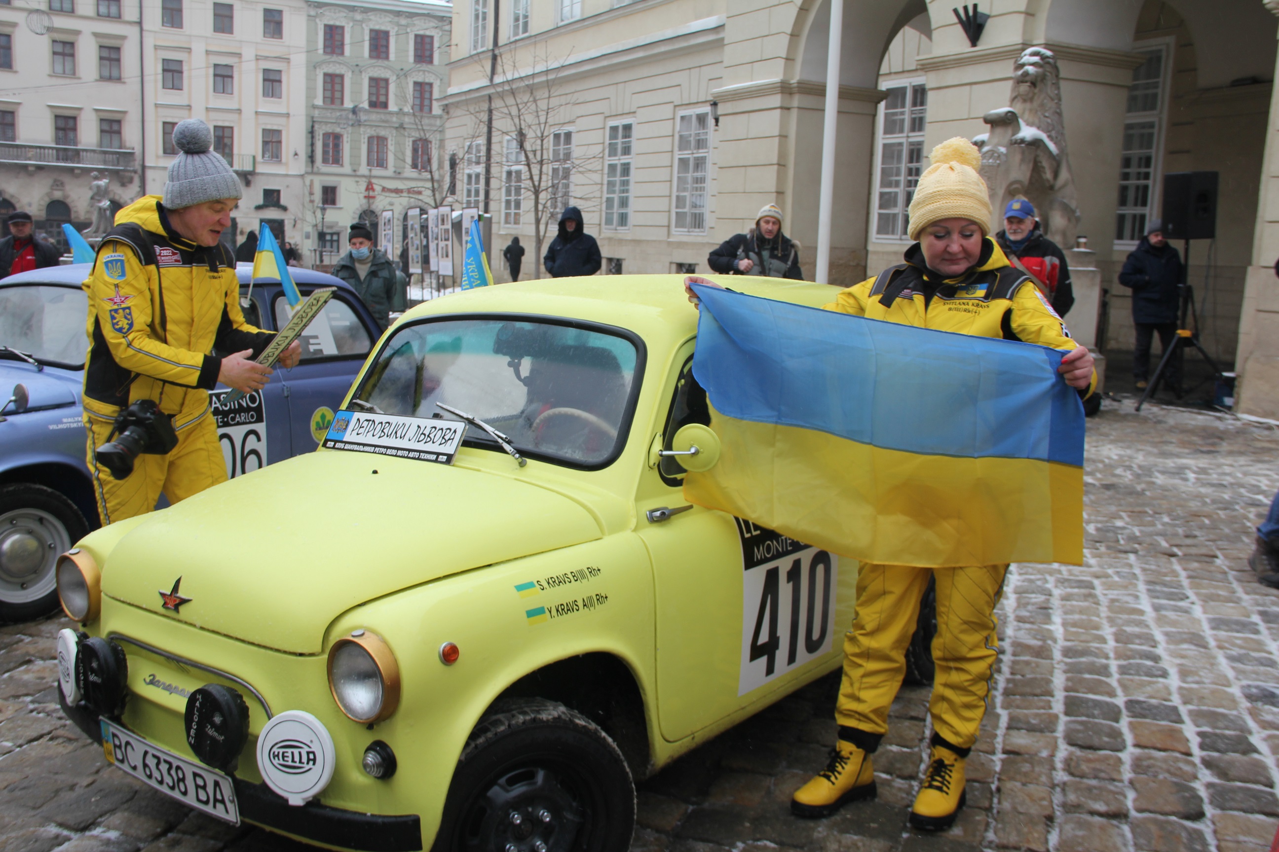 Українські «Запорожці» вирушають на перегони раритетних автівок до Франції (фото)