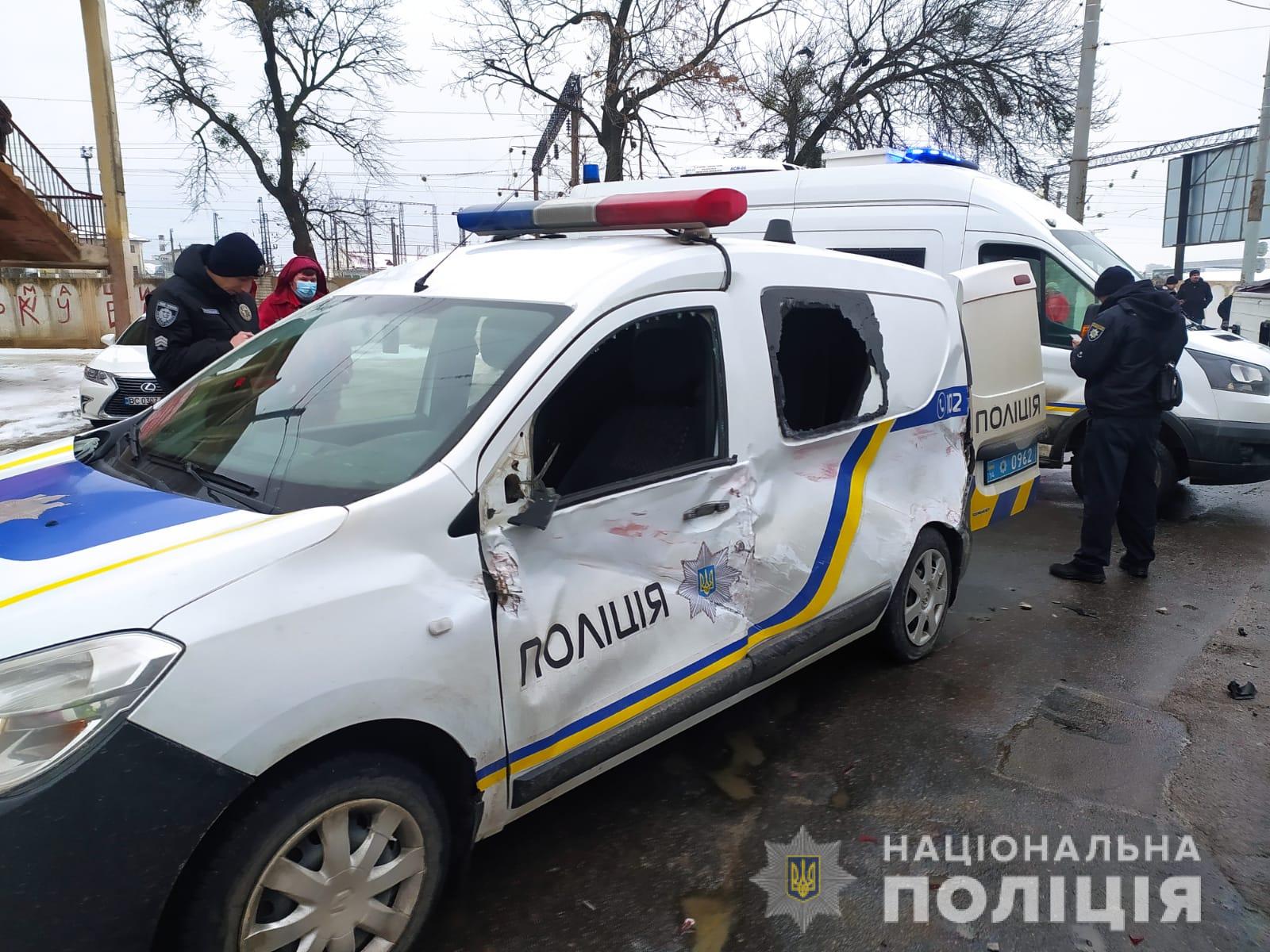 Під час зіткнення 4 авто у Львові постраждало 7 людей