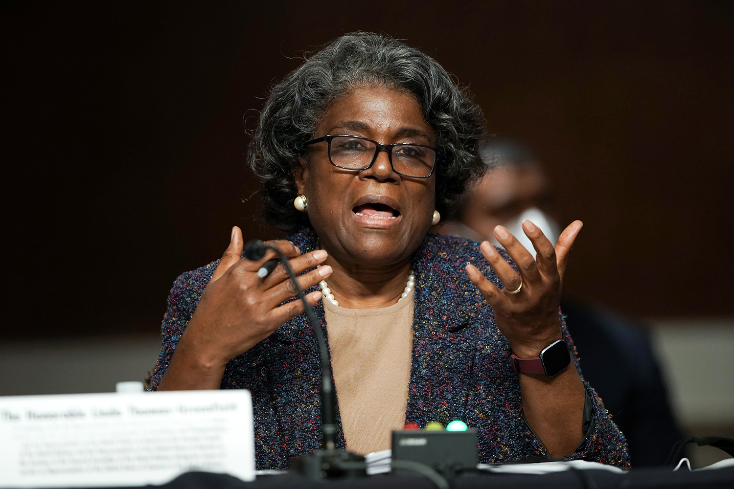 Senate Foreign Relations Committee Examines Nomination Of Linda Thomas-Greenfield For UN Ambassador