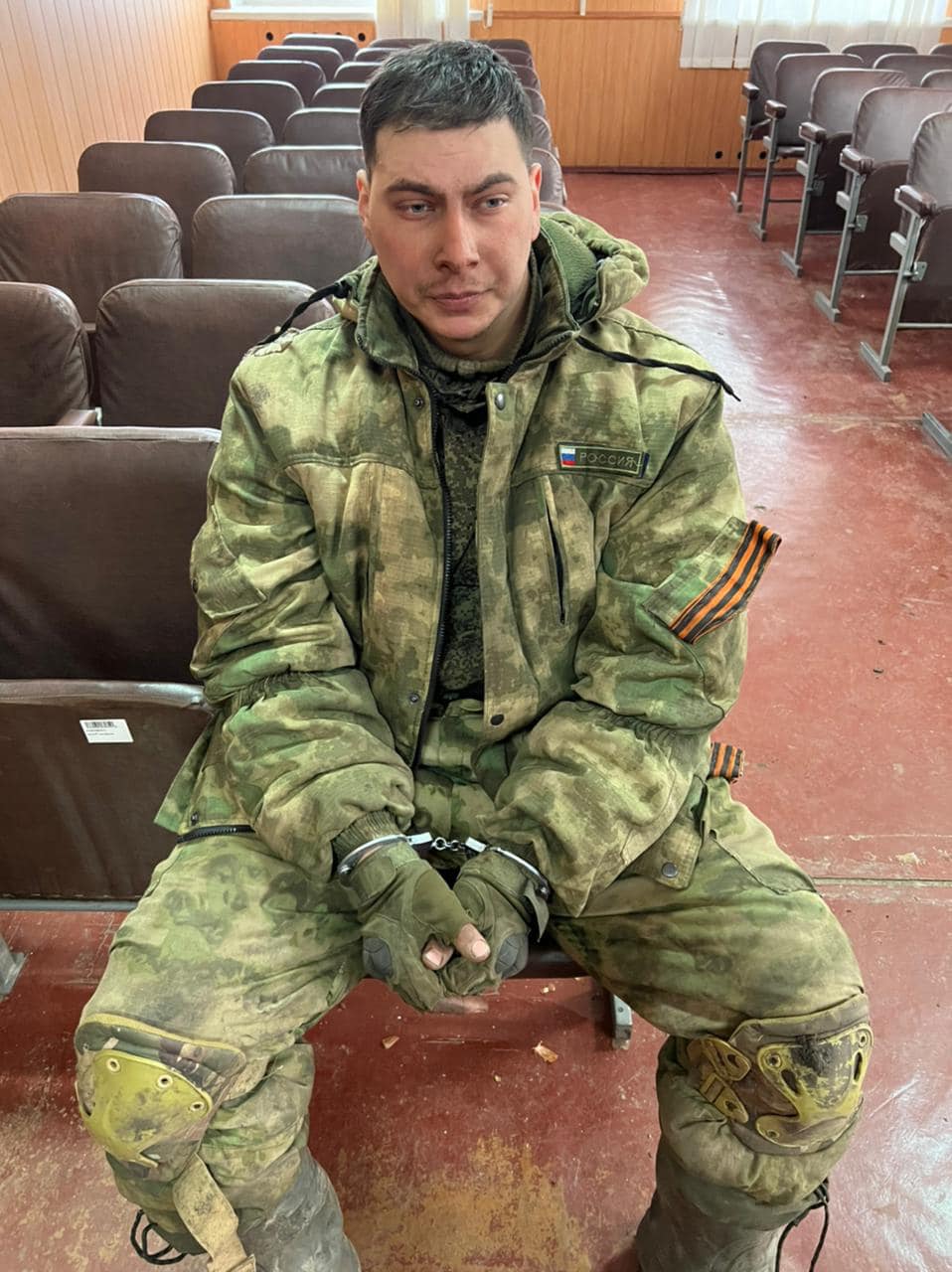 Пленные российские солдаты на Украине