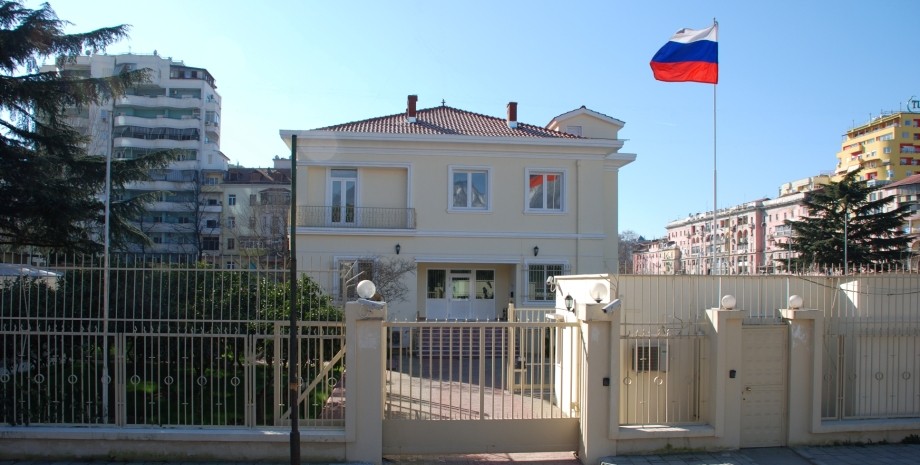 Нова адреса російського посольства в Албанії: вулиця Вільної України