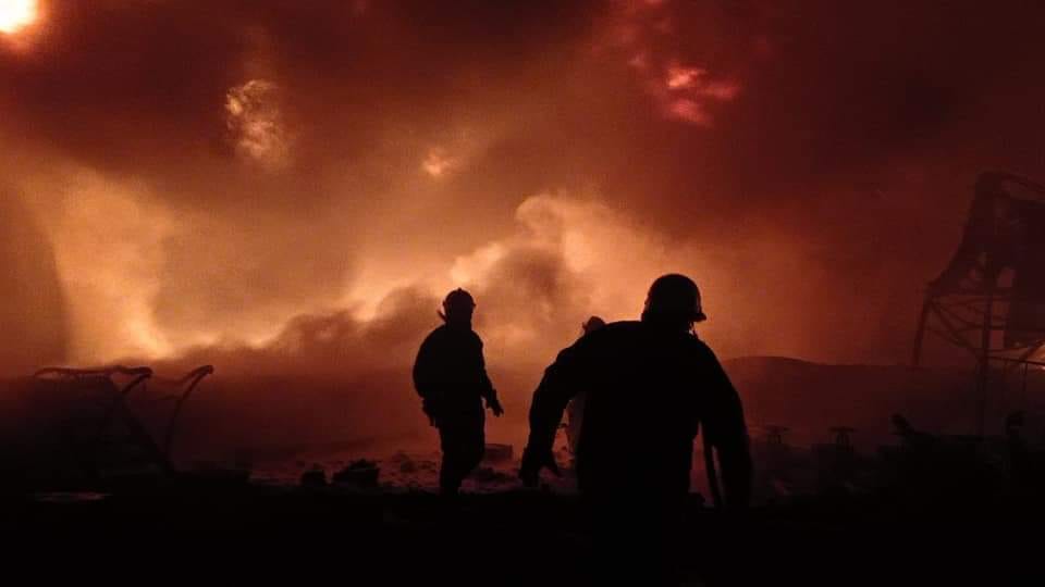 Пожежу на Черняхівській нафтобазі ліквідовано